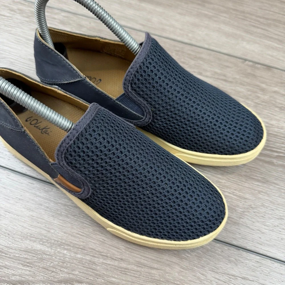 OluKai Women Product Type Pehuea Mesh Slip On Sneaker Blue Size 7